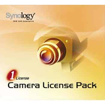 Synology Camera License Pack for installing extra 1x camera on the Synology Surveillance Station